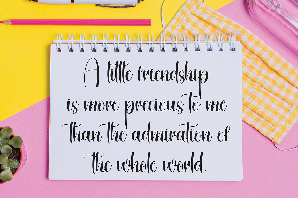 Someday | Script Font, a Handwritten Font by Scratchones (Photo 5 of 8)