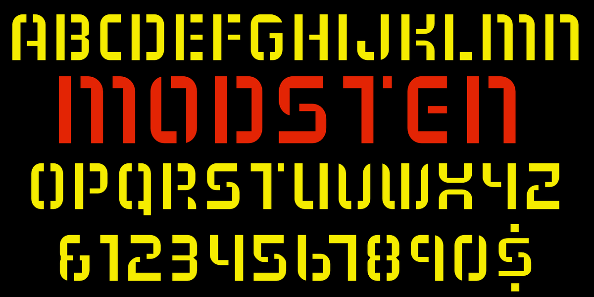 Modsten, a Sans Serif Font by Ingrimayne Type (Photo 5 of 5)