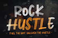 Rock Hustle - Brush Font