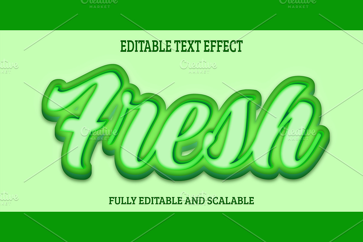 Text effect for illustrator, a Brushes & More by Kurniawan98 (Photo 5 of 10)