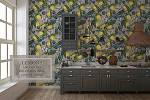 Lemons and grass Solomon seal