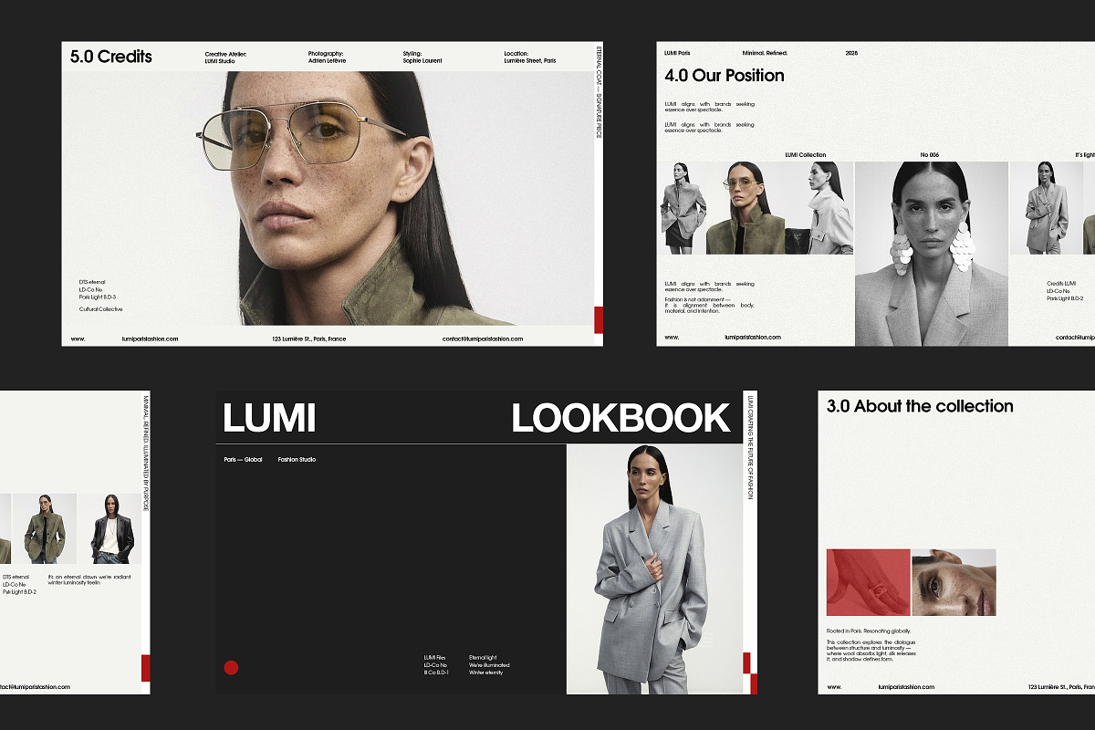LUMI | LookBook, a Presentation Template by Viva Agency (Photo 5 of 13)