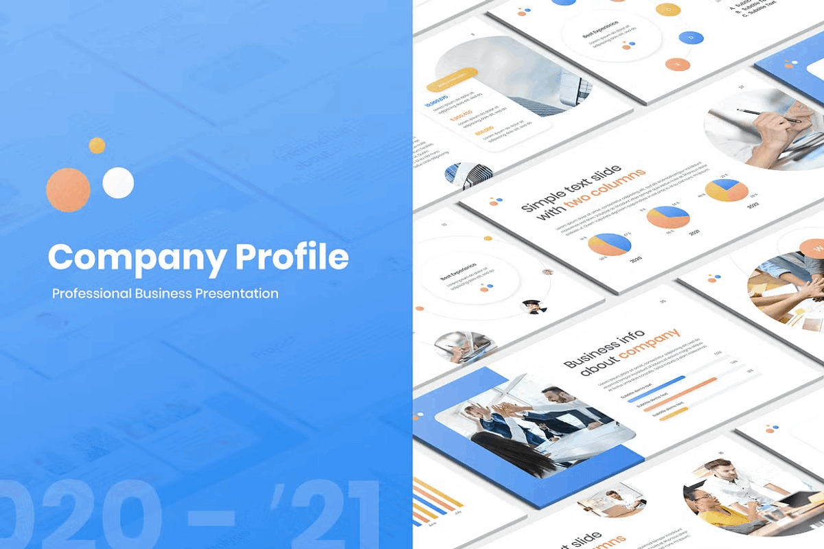 20 Best Business Presentation, a Templates & Theme by HiSlide.io (Photo 4 of 21)