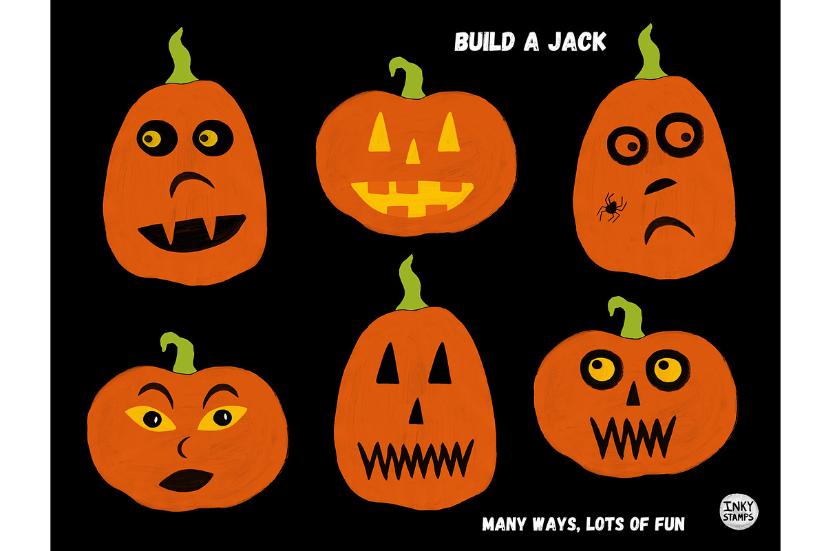 Halloween Stamp Brushes - Procreate, a Brush Add-On by INKY STAMP BRUSHES (Photo 6 of 10)