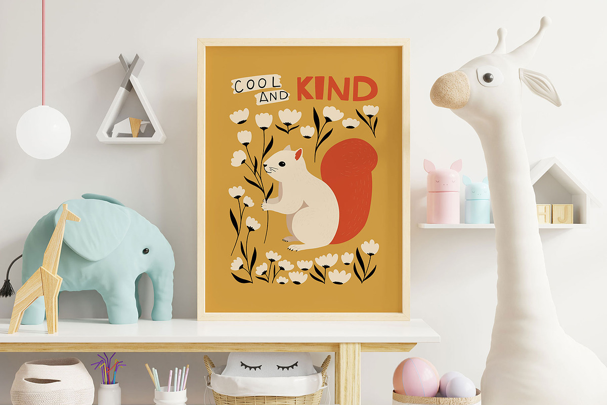 Nursery Room | Wall Art Collection, an Object Graphic by Leleka.Store (Photo 6 of 21)
