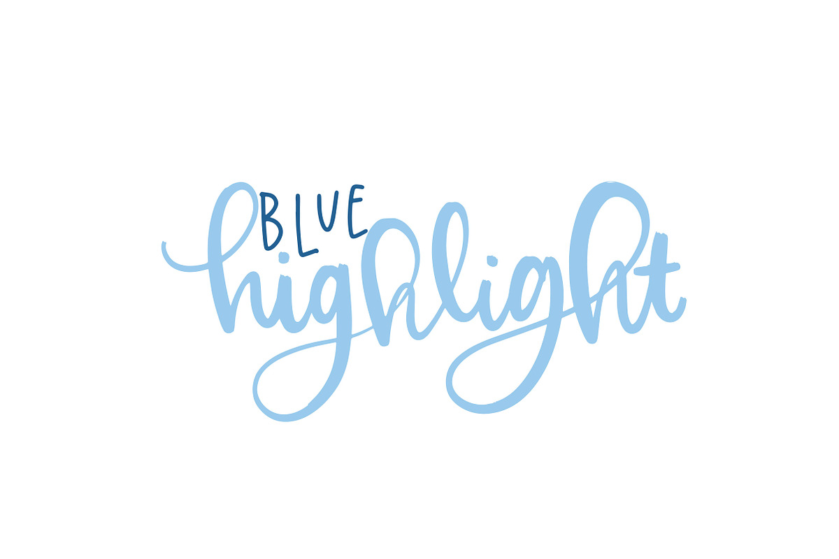 The Blue Collection - Procreate, a Brush Add-On by OnTheSpotStudio (Photo 5 of 11)