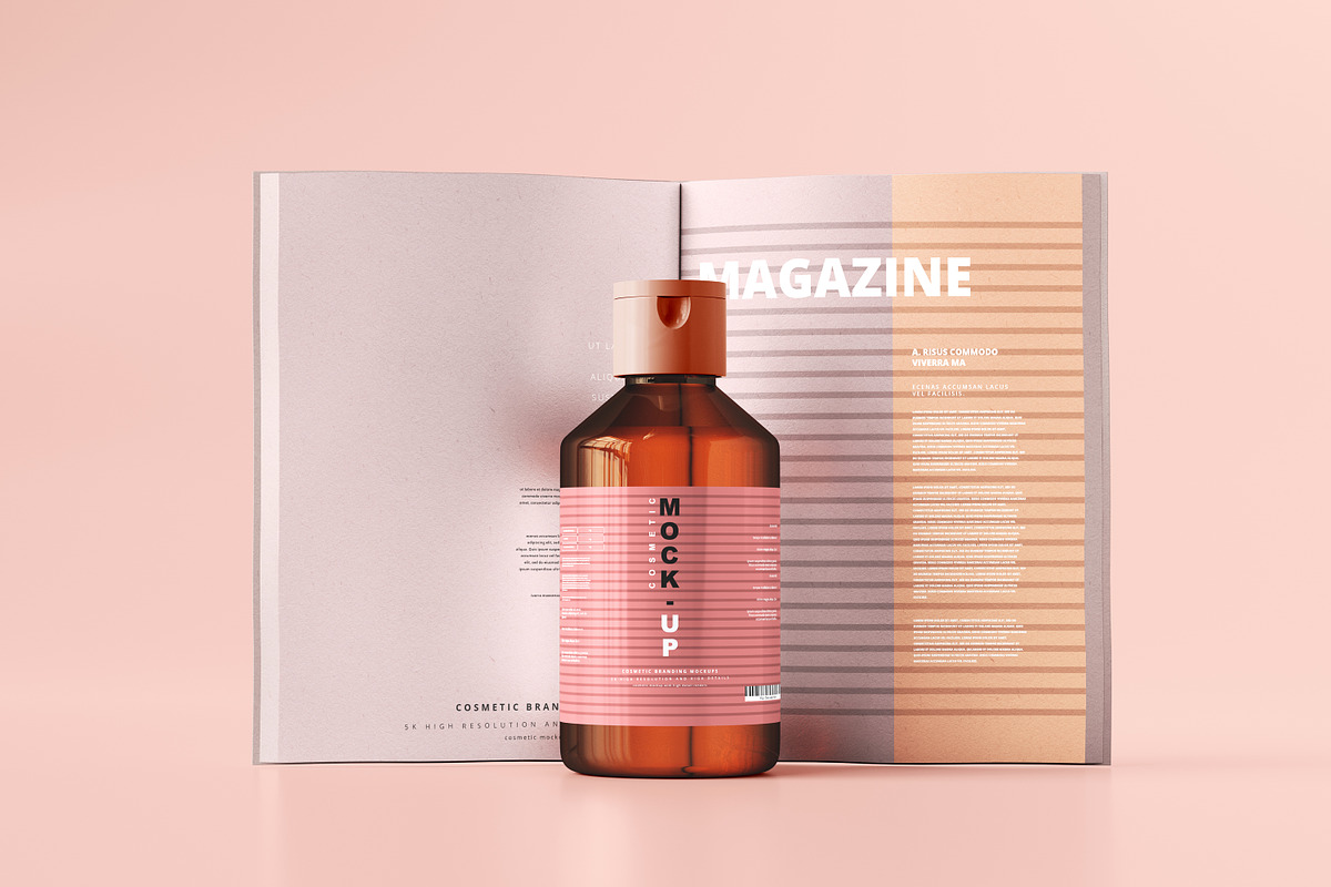 250+ Cosmetic Branding Mockup Bundle, a Cups & Container Mockup by pmvch (Photo 59 of 273)