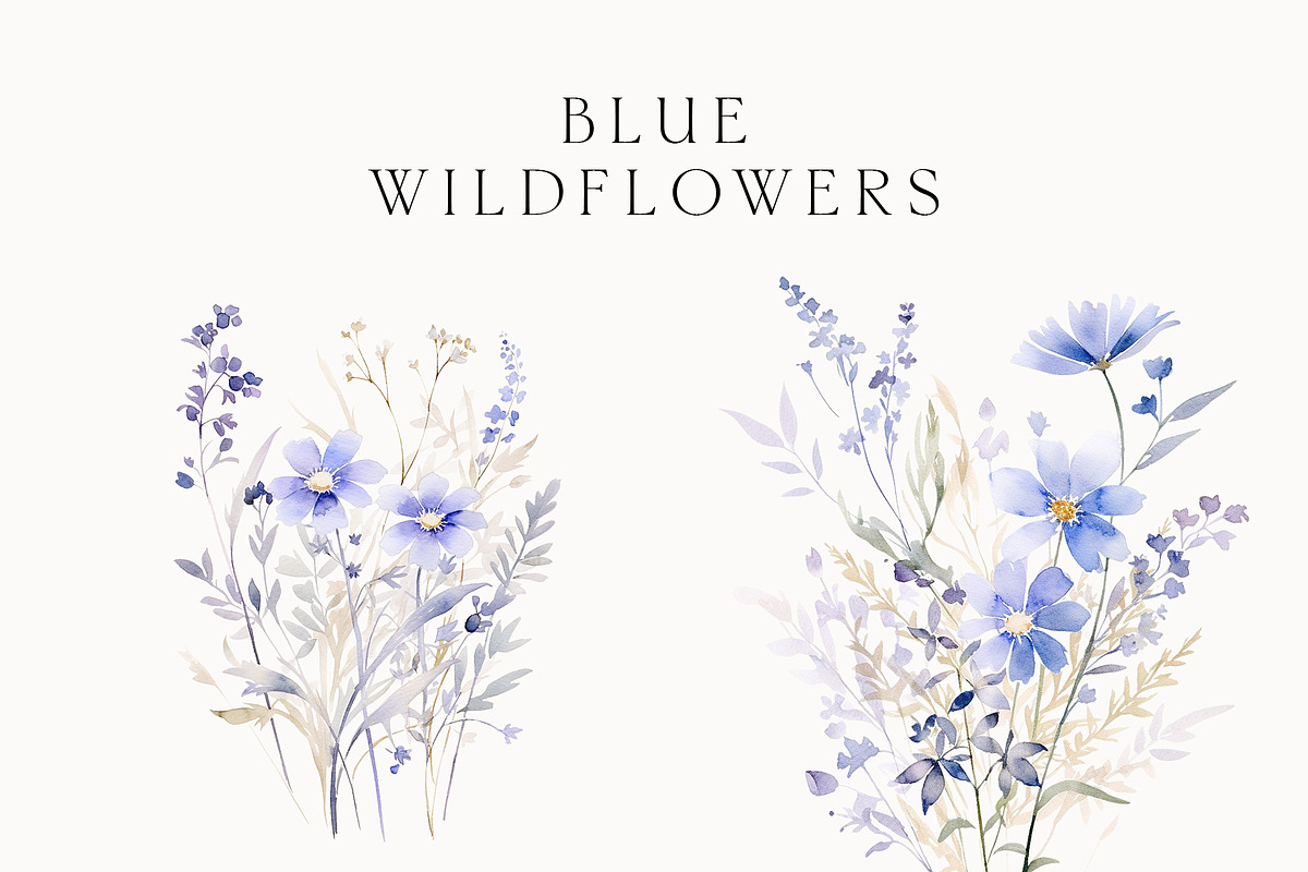 Watercolor Floral Bundle (45 in 1), a Decorative Illustration by Lana Elanor (Photo 30 of 180)