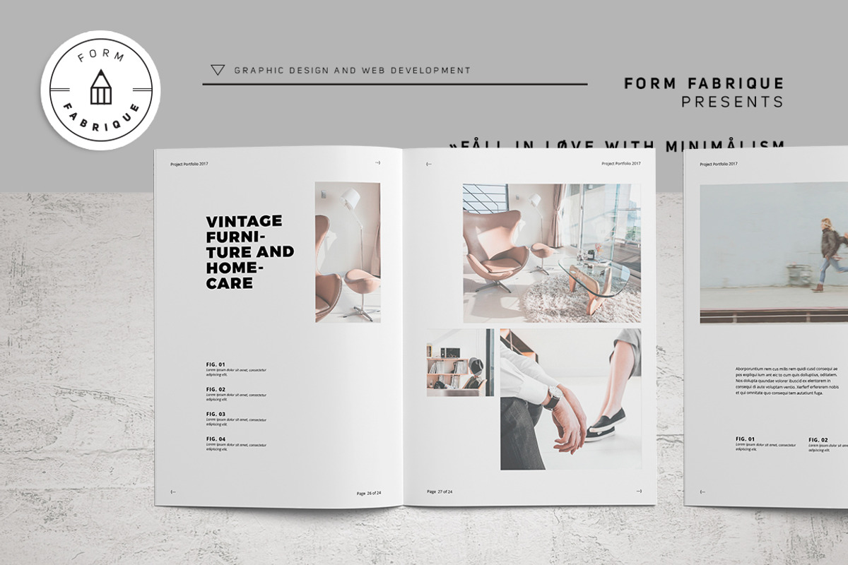 Minimalism Portfolio, a Brochure Template by Form Fabrique (Photo 14 of 16)