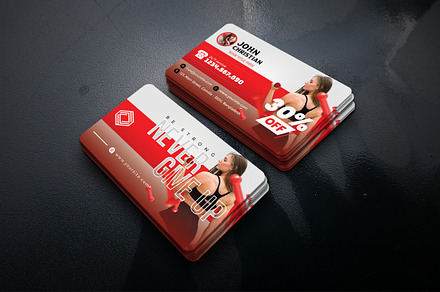 Fitness Bsuiness Card