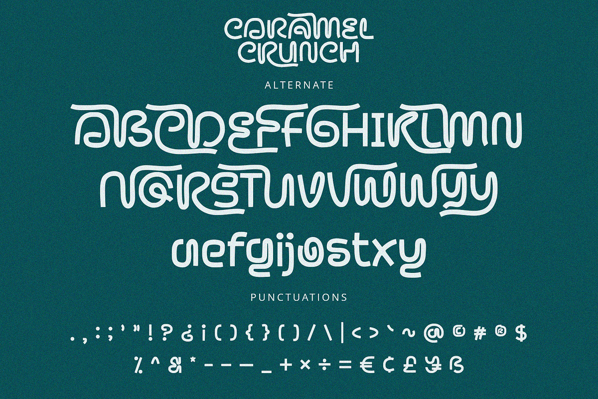 Caramel Crunch - Display Font, a Handwritten Font by Alpaprana (Photo 8 of 10)