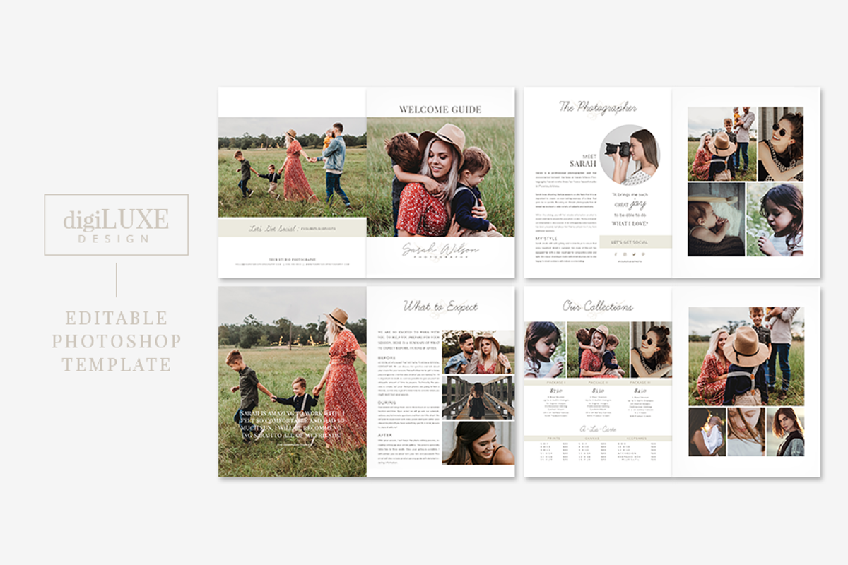 Photography Welcome Guide PHOTOSHOP, a Magazine Template by Digiluxe (Photo 4 of 4)