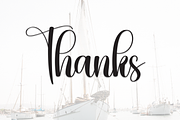Sailing | Script Font, a Handwritten Font by Scratchones (Thumbnail 9 of 9)