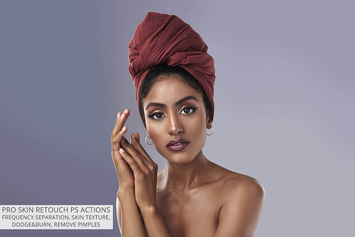 Pro Skin Retouch Photoshop Actions, an Action Add-On by FixThePhoto (Photo 13 of 23)