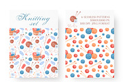 Knitting watercolor set. Crochet., an Illustration by SabinaWatercolorArt (Thumbnail 5 of 16)