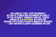 Blockchain - Cryptocurrency Typeface, a Font by HipFonts (Thumbnail 5 of 7)