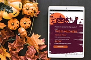 This is Halloween Email Template, an Email Template by Khryna Designs (Thumbnail 1 of 2)