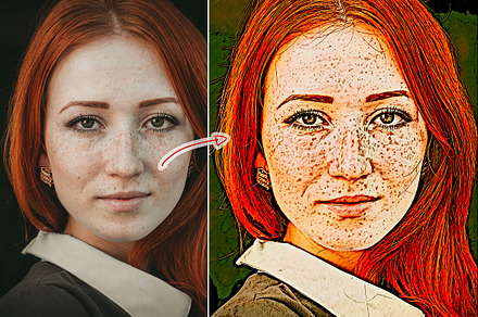 (50% OFF) Fashion Oil Paint Action