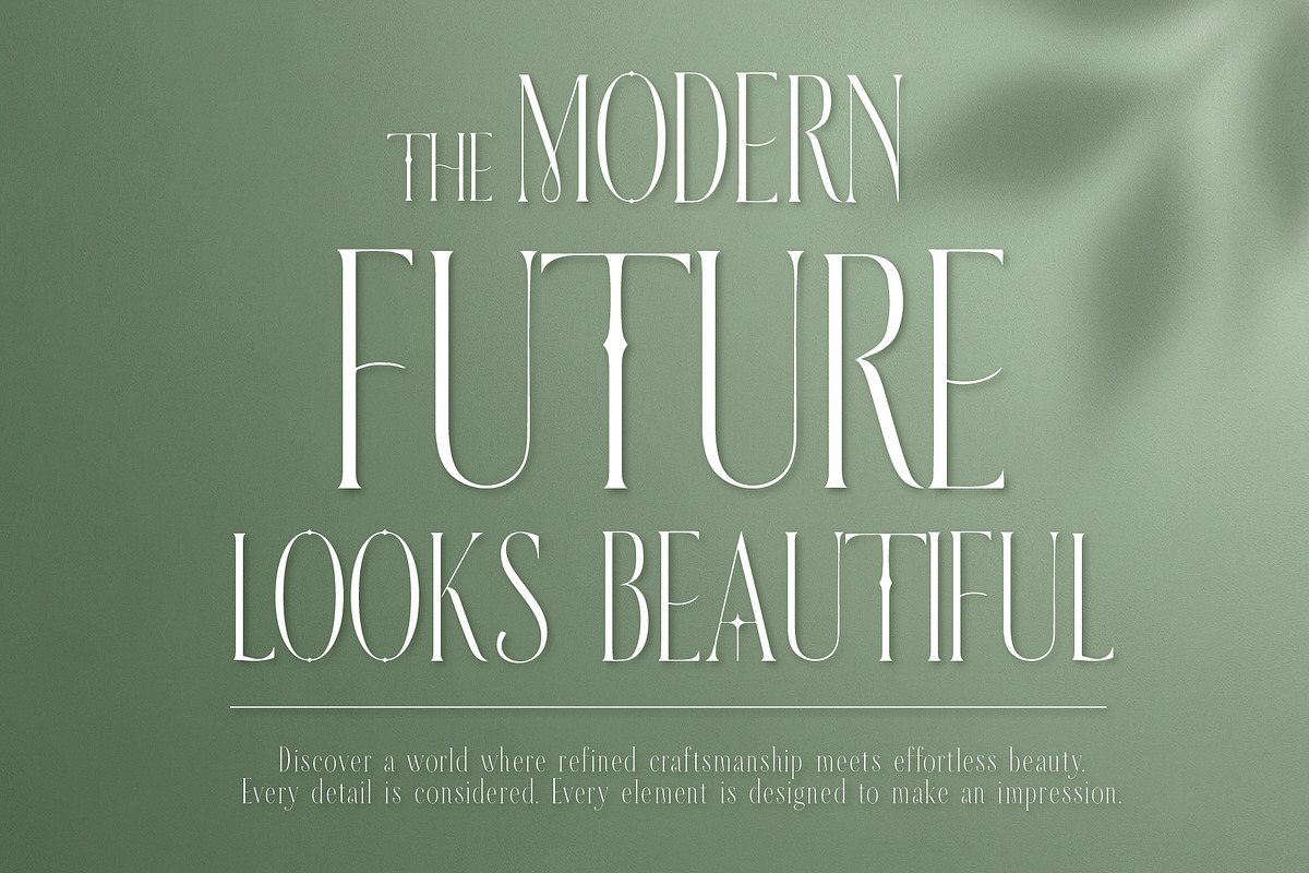 ZAWERMES - Thin Lines Elegance, a Serif Font by HypeWorksCo (Photo 14 of 21)
