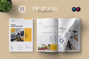 Proposal, a Brochure Template by Orcshape Studio
