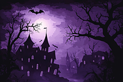 Spooky Silhouettes, a Background Graphic by Printable Treasure (Thumbnail 5 of 10)
