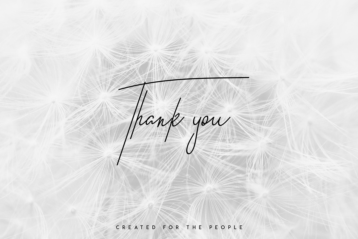 Good Wish Signature font -30%, a Script Font by VP Fonts (Photo 9 of 9)