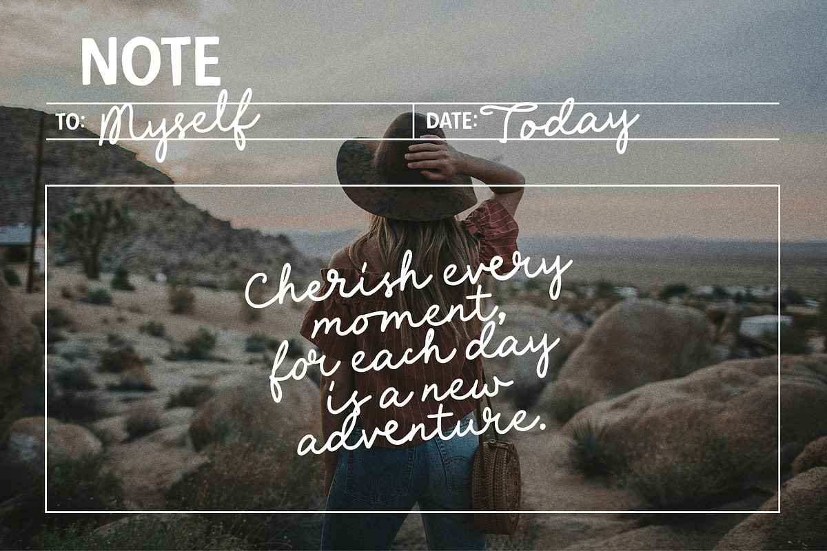 Nomads Notebook Fun Font Trio, a Handwritten Font by supfonts (Photo 7 of 9)