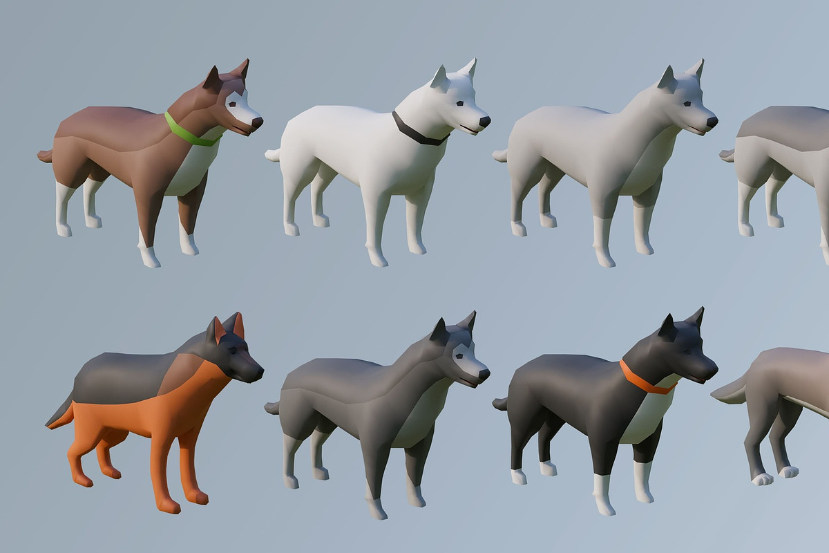 Animals 1, an Animal 3D Model by ithappy (Photo 14 of 32)