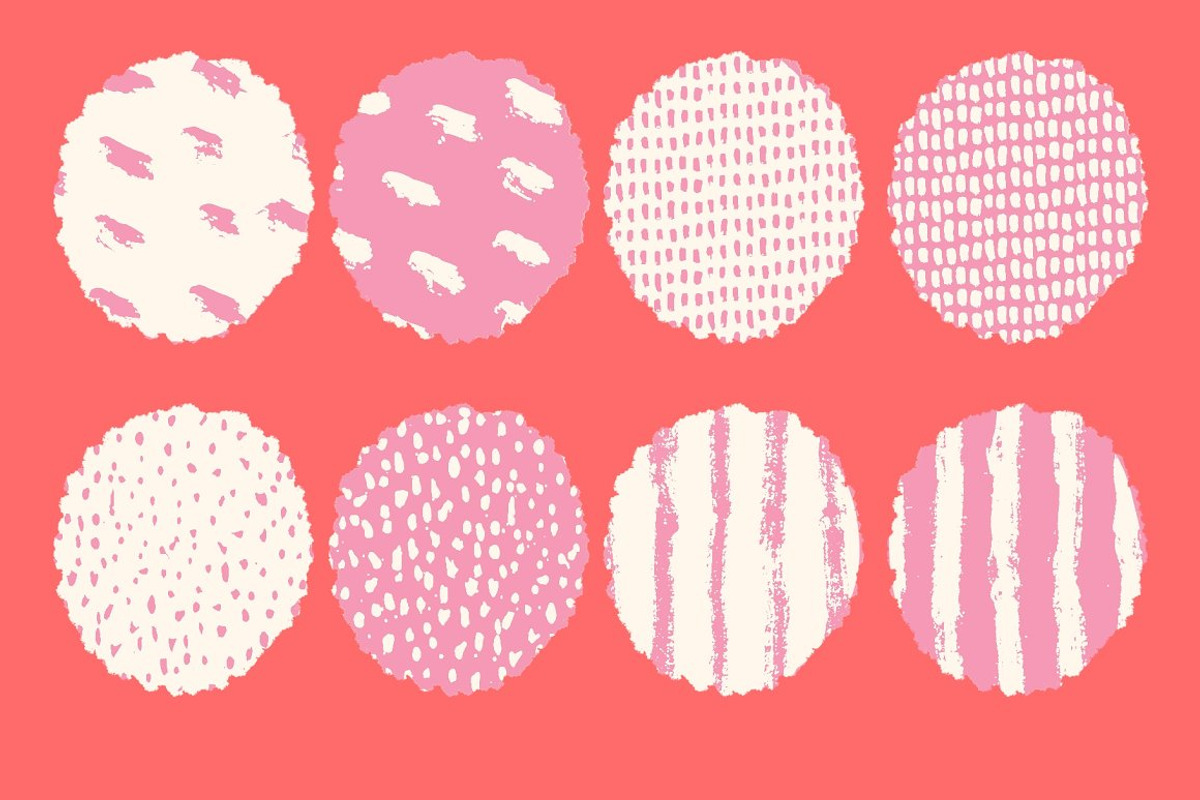 Procreate Essential Pattern Brushes, a Brush Add-On by KJP Designs (Photo 3 of 9)