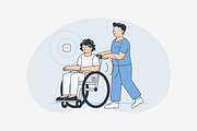Smart Hospital Illustration, an Object Graphic by Jump Studio (Thumbnail 8 of 12)