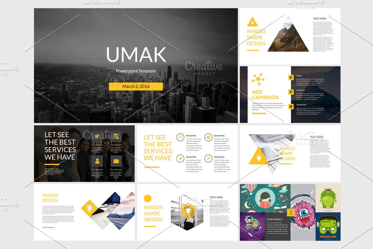 Umak Powerpoint Template, a Presentation Template by Azruca (Photo 1 of 3)