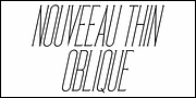 Nouveau Thin JNL, a Serif Font by Jeff Levine Fonts (Thumbnail 4 of 5)