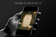 Luxury Wedding Invitation Template, an Invitation Template by InvitingStorys (Thumbnail 6 of 12)