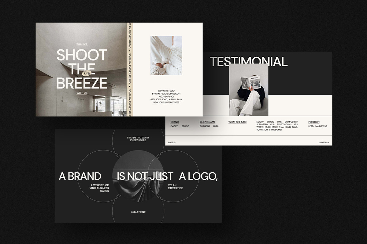 SOMA / Brand Strategy, a Presentation Template by Eviory (Photo 9 of 11)