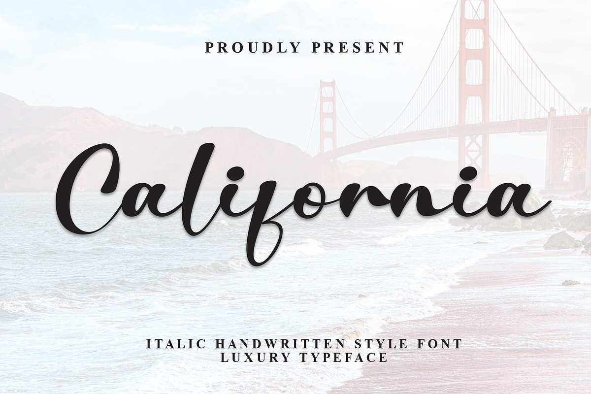 California | Script Font, a Handwritten Font by Scratchones (Photo 1 of 8)