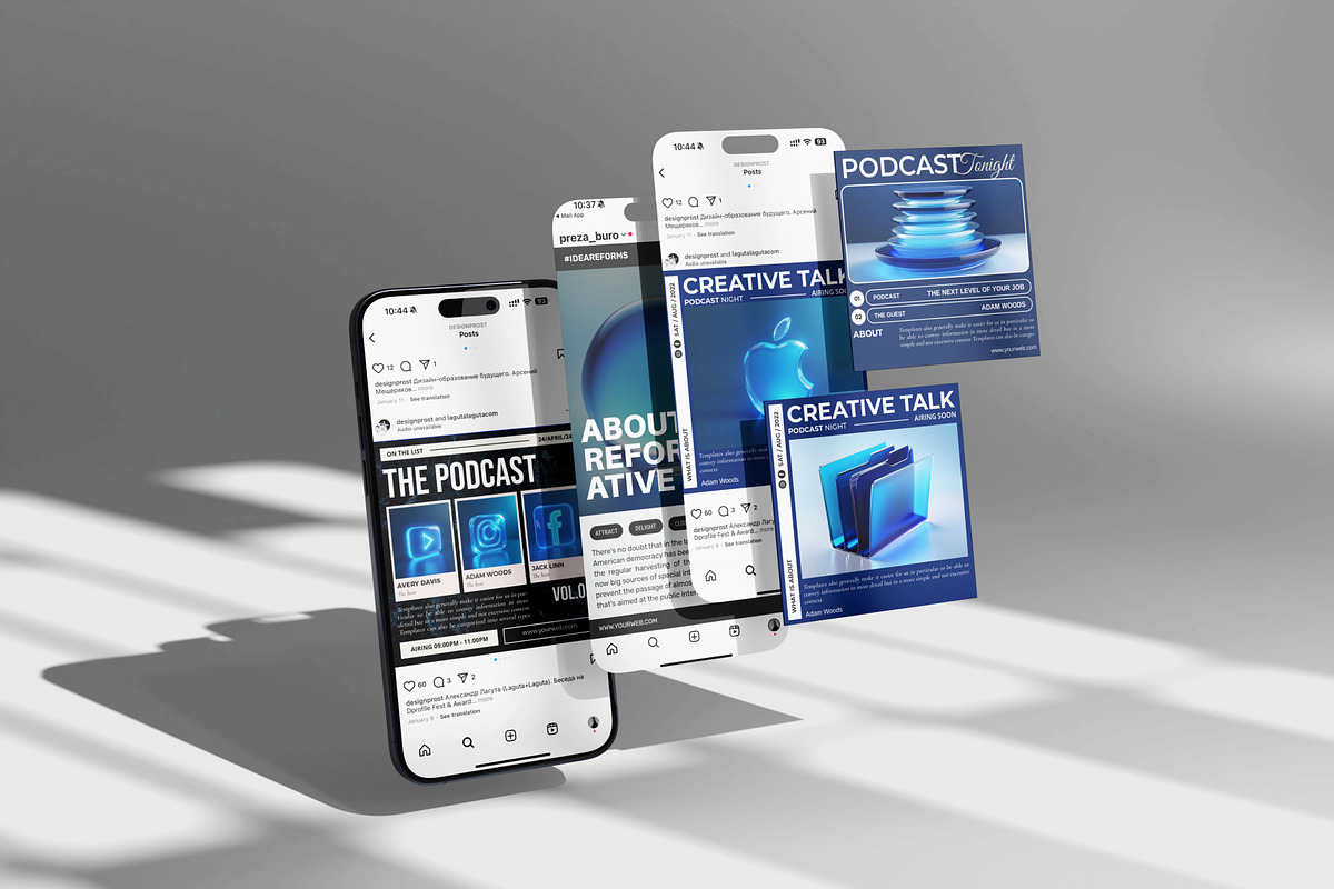 3D Futuristic Icons & Elements, a Technology Illustration by Preza Buro (Photo 2 of 9)