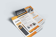 Event Schedule | MS Word & Indesign, a Flyer Template by design_hut (Thumbnail 3 of 4)