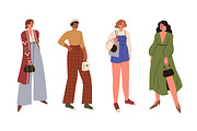 Stylish women in fashion clothes set, a Person Illustration by Good Studio (Thumbnail 2 of 3)