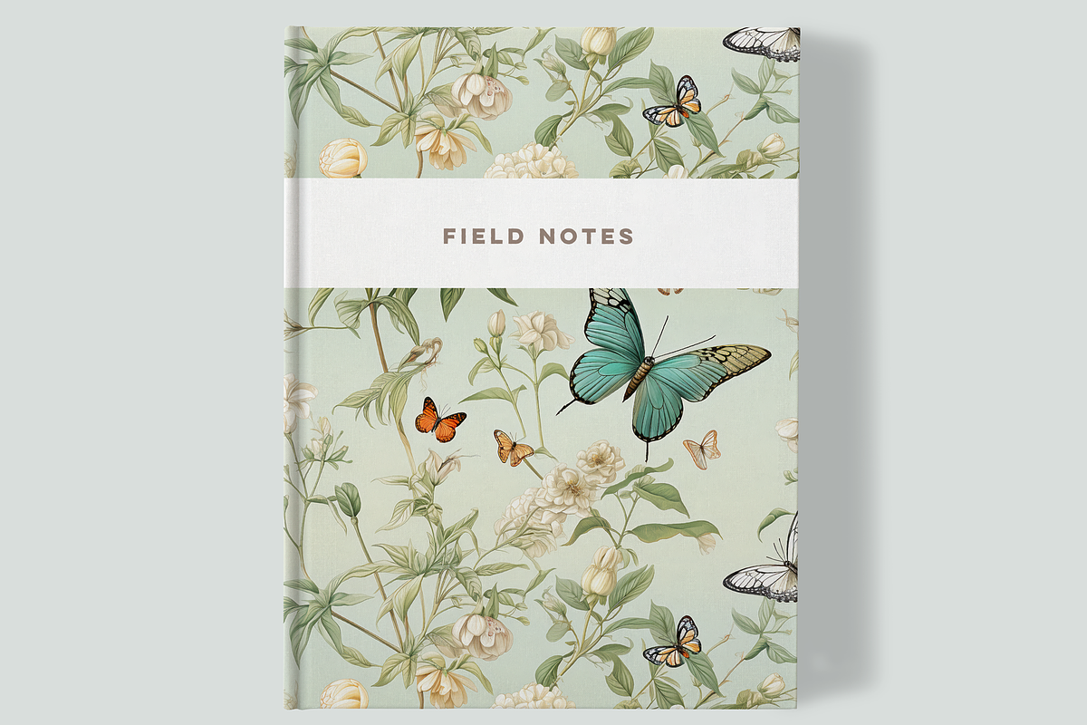 Butterfly Garden Seamless Pattern, a Pattern Graphic by Spinsugar Graphics (Photo 4 of 6)