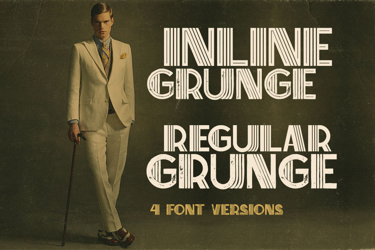 Brisk - ArtDeco Display Font, a Font by JumboDesign (Photo 2 of 5)