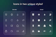 Premium Solid & Stroke Icons Bundle, a Solid Icon by graphypix (Thumbnail 3 of 6)