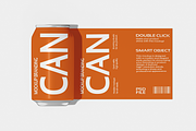 Metallic Can Mockup, a Cups & Container Mockup by Unerispace (Thumbnail 4 of 4)