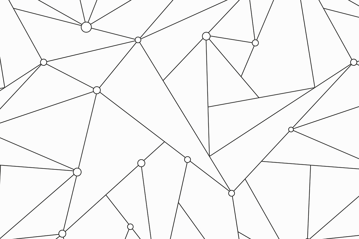 Monochrome Triangle Patterns, a Pattern Graphic by Gudiny (Photo 7 of 11)