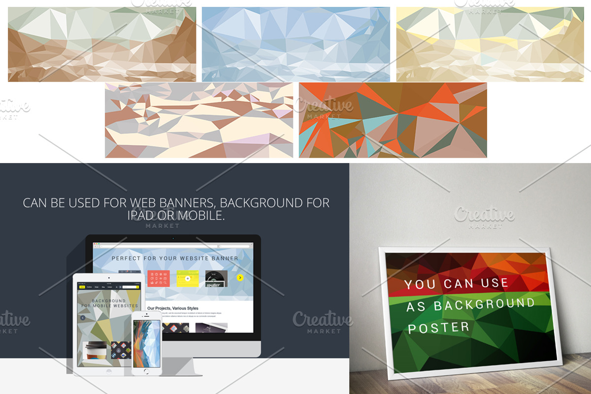 Abstract Geometric Background preview 5