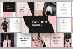 15 Fashion Email Canva Template