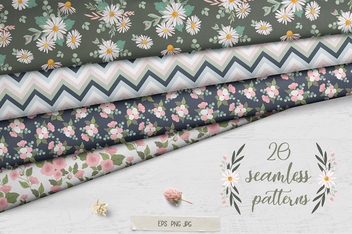 Farmhouse Bundle, a Pattern Graphic by Cozy pattern shop (Photo 4 of 5)