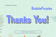 Bubble purples, a Slab Serif Font by Wow Magic (Thumbnail 3 of 3)