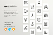 Plumbing | 32 Icons Set, an Outline Icon by Marina Silence (Thumbnail 11 of 17)