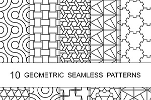Seamless Geometric Patterns Set 5