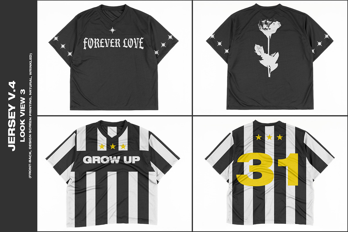 Jersey V.4 - Mockup, a Shirt Mockup by DaldSgh (Photo 10 of 17)
